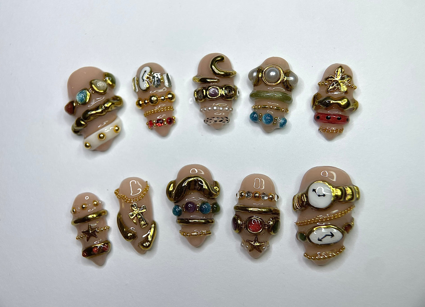 Gold junk jewelry