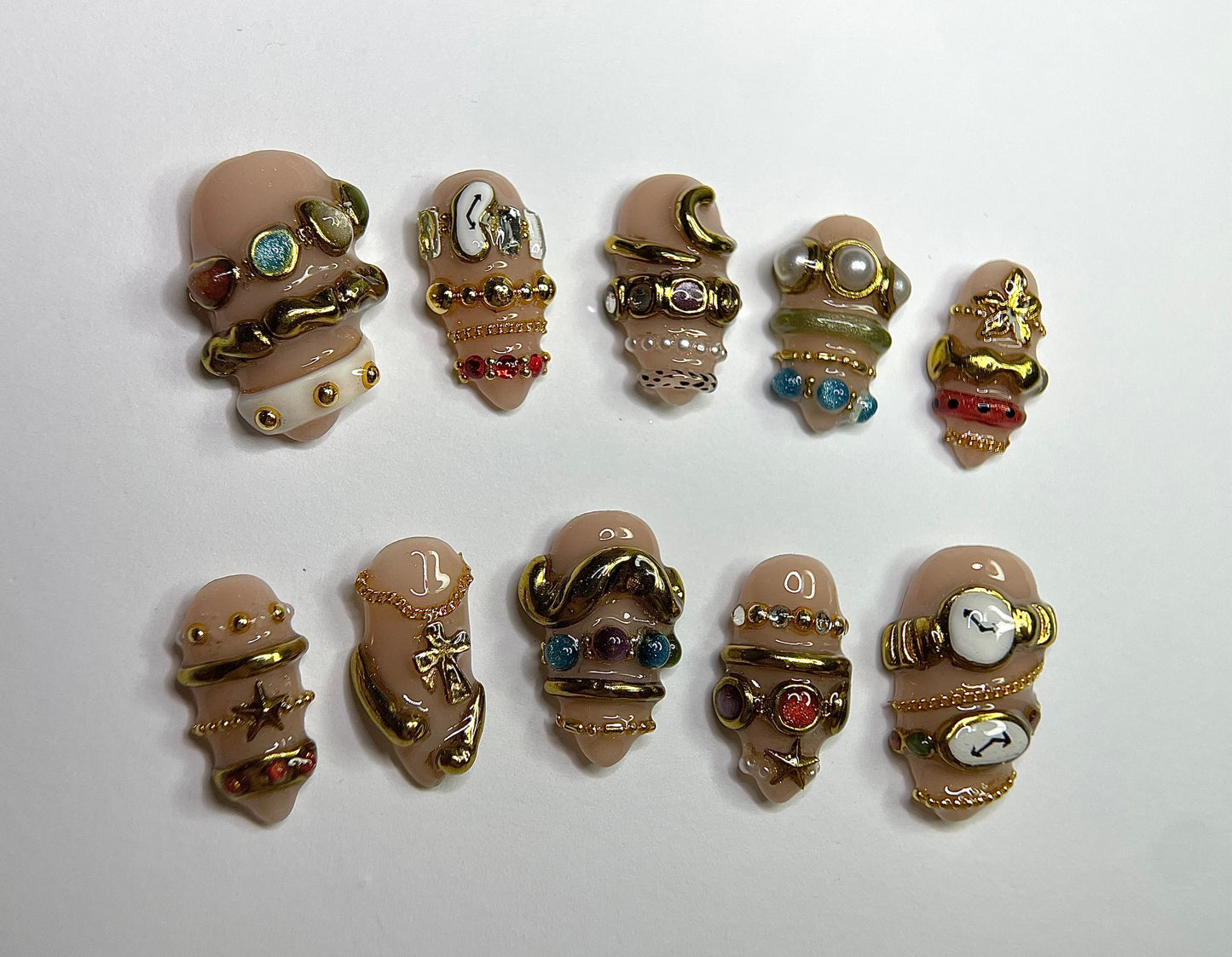 Gold junk jewelry